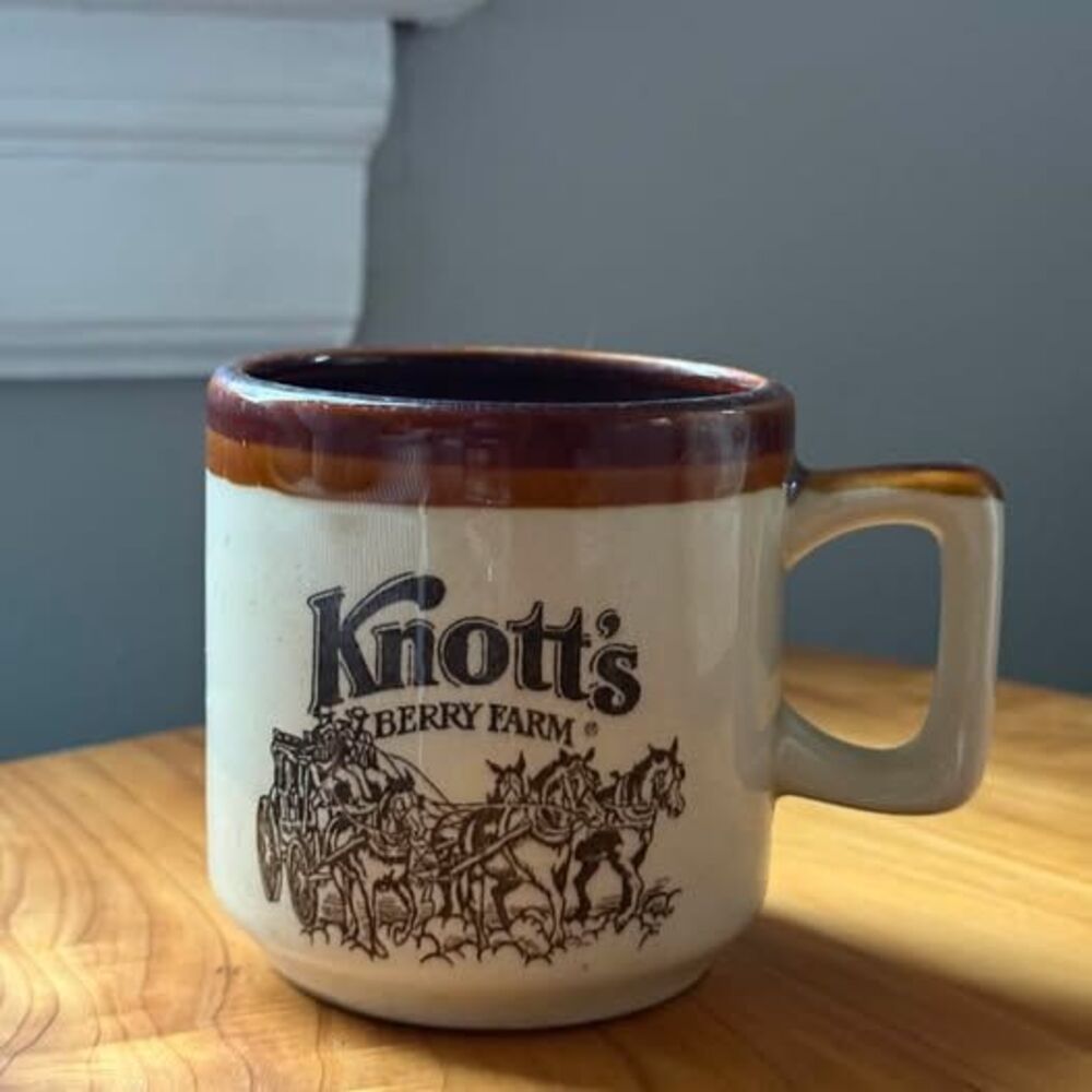 Vintage Knott's Berry Farm Coffee Mug